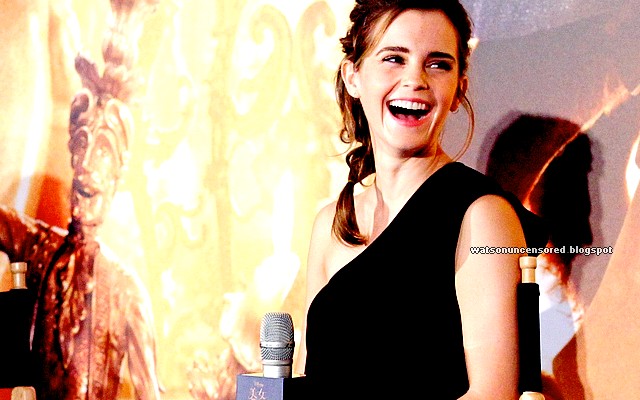 Emma Watson: Emma Watson at Shanghai 'Beauty and the Beast' press  conference [February 28, 2017]