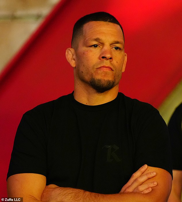 Nate Diaz turned himself into New Orleans police following his street fight with Peterson