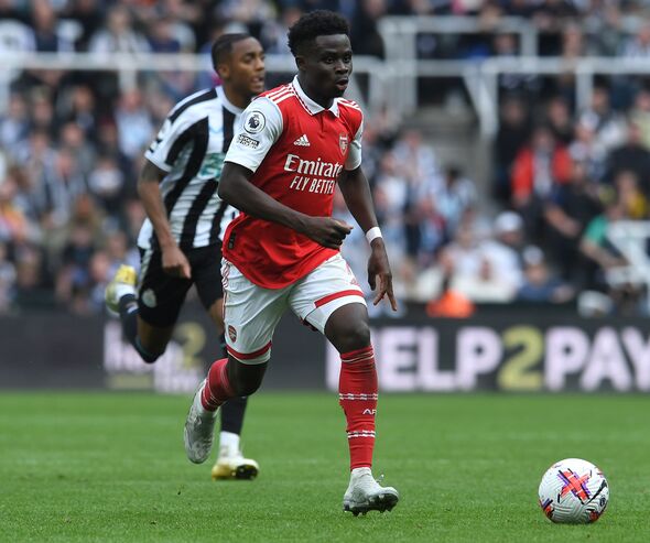 Arsenal ace Bukayo Saka overtakes 16 Man Utd stars including Rashford | Football | Sport | Express.co.uk