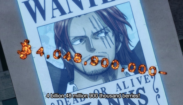 An image of Shanks Bounty..