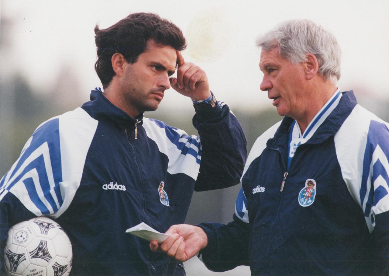  Mourinho had a crash while working in Barcelona under Sir Bobby Robson