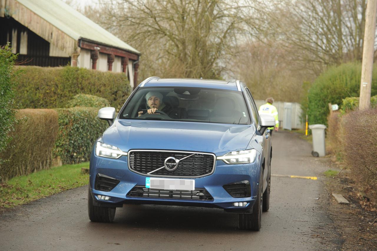 Zlatan happily drove a Volvo XC90 costing around £52,000 into Carrington