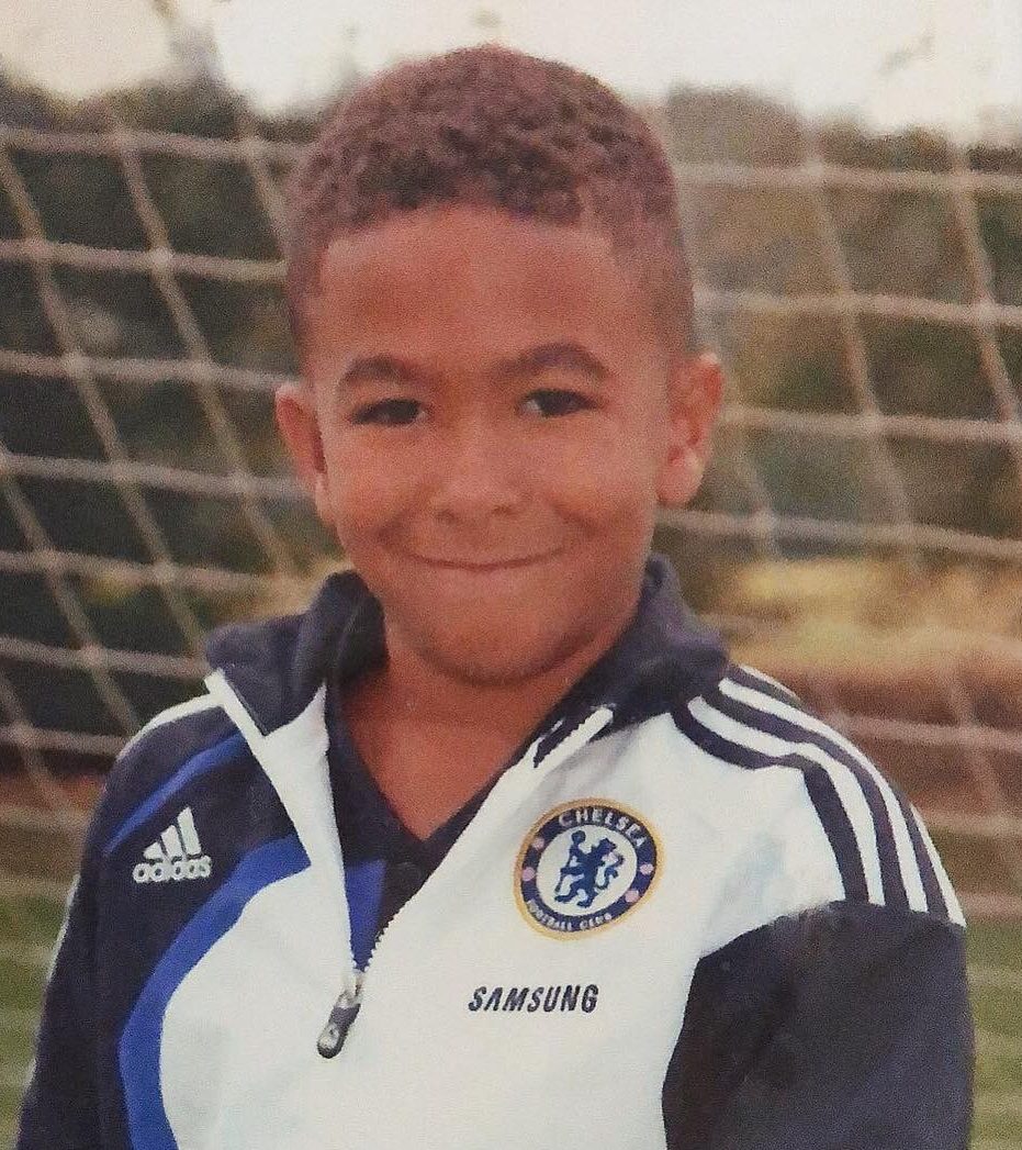 James joined Chelsea's youth set-up aged six