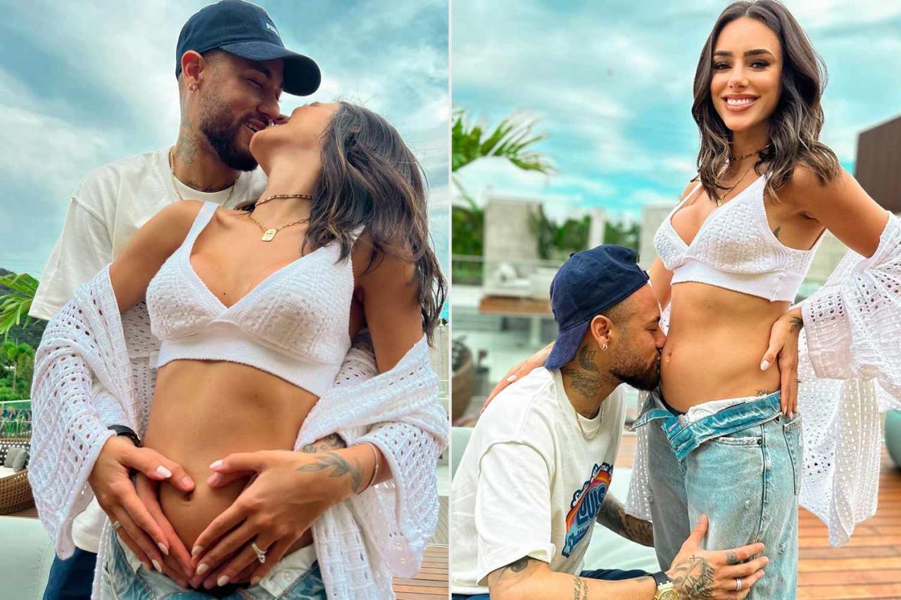 Brazilian Soccer Star Neymar Expecting Baby with Model Bruna Biancardi