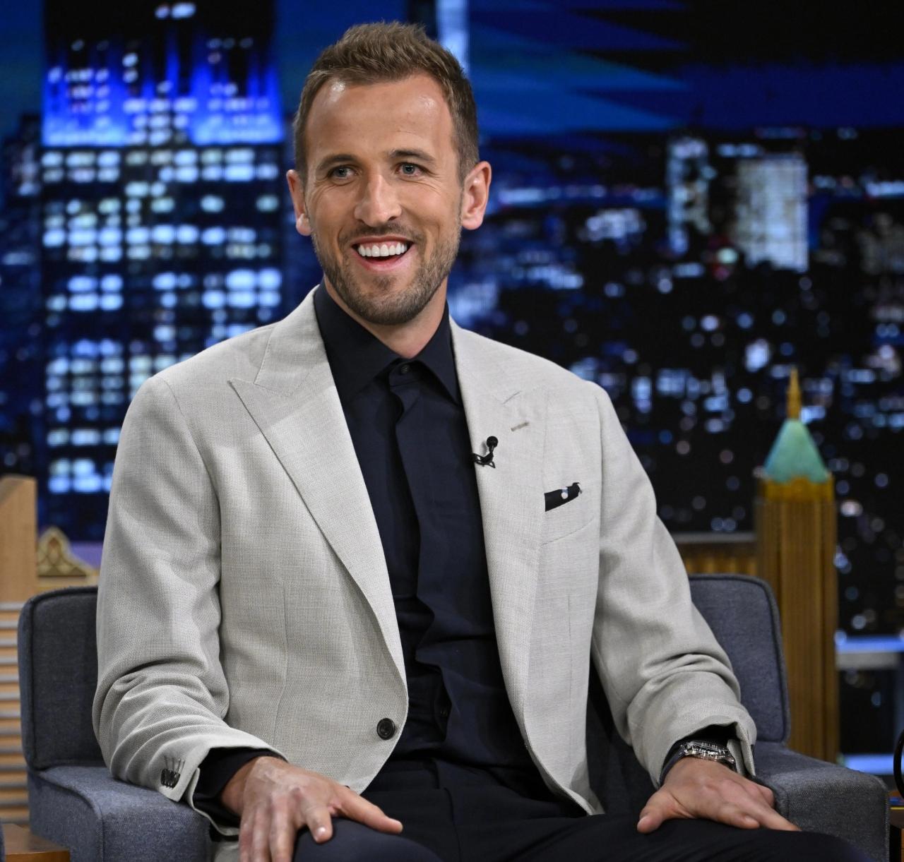 Harry Kane made an appearance on The Tonight Show Starring Jimmy Fallon