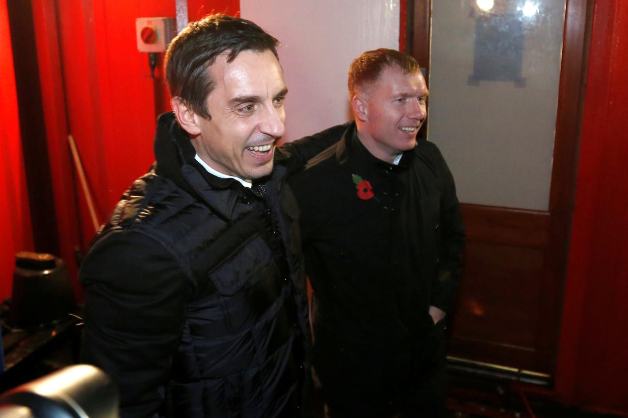 Gary Neville and Paul Scholes could be in line for jobs at Manchester United